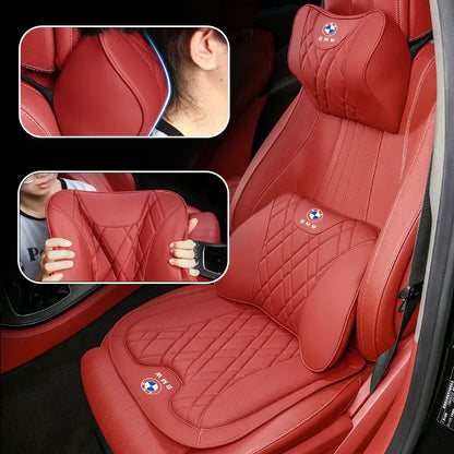 ZenDrive Customizable Breathable Memory Foam Car Seat Cushion – Ergonomic Support & Non-Slip Design