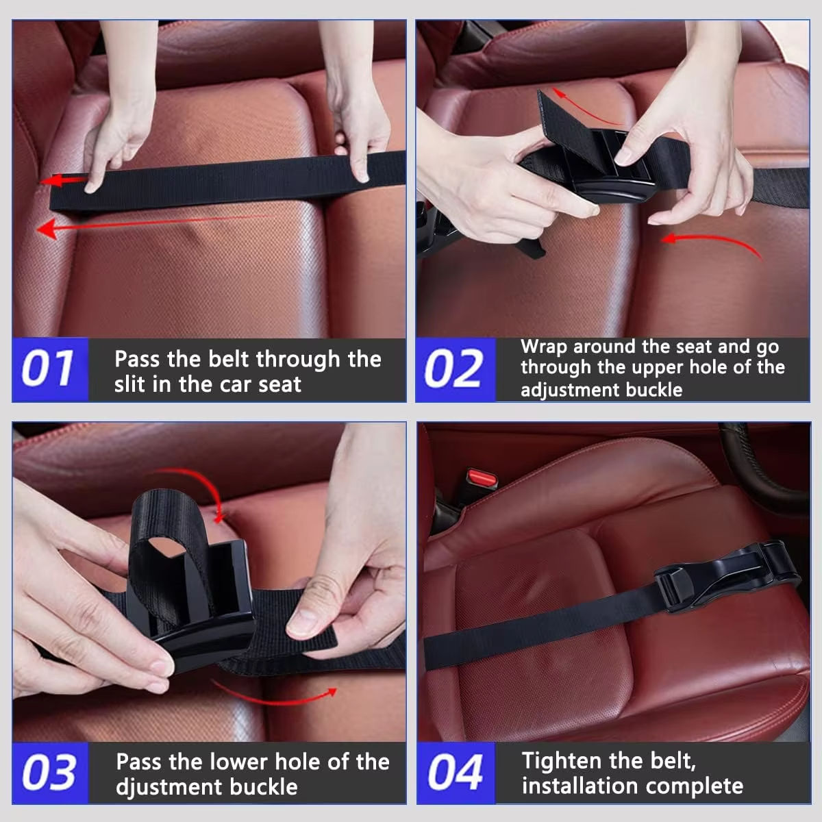 Pregnancy Seat Belt Adjuster – Safe & Comfortable Driving for Moms-to-Be 🤰🚗