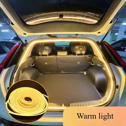 Motion Sensor LED Car Trunk Light Strip – Easy Install Ambient Interior Lighting