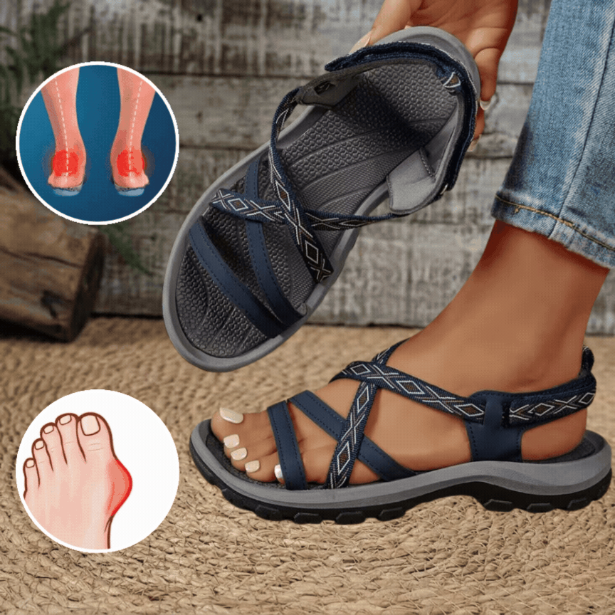 🚨 One-Day Deal – 60% OFF Ends Tonight ⏰ Women's Soft-Sole Orthopedic Sandals | Ultra-Comfortable Open-Toe Design 🌟