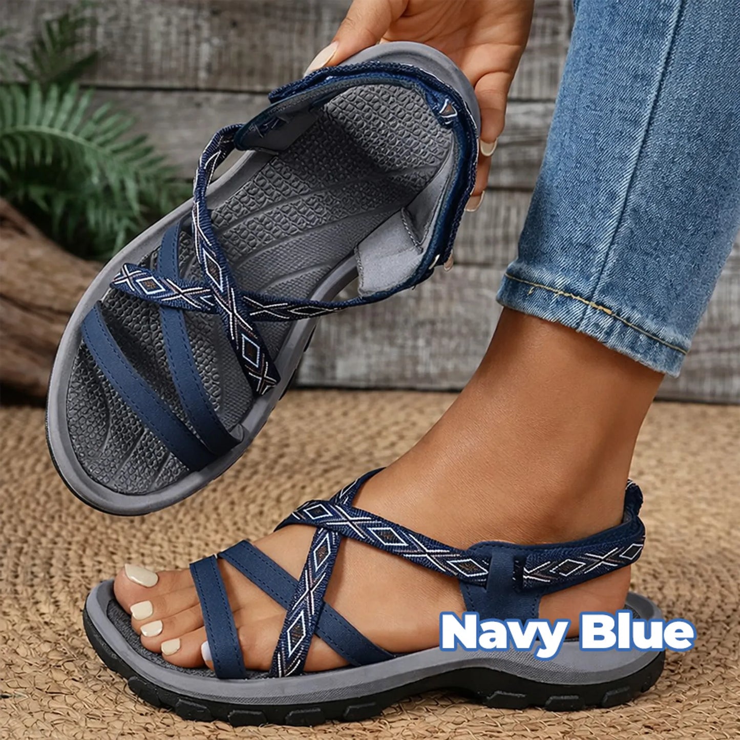 🚨 One-Day Deal – 60% OFF Ends Tonight ⏰ Women's Soft-Sole Orthopedic Sandals | Ultra-Comfortable Open-Toe Design 🌟