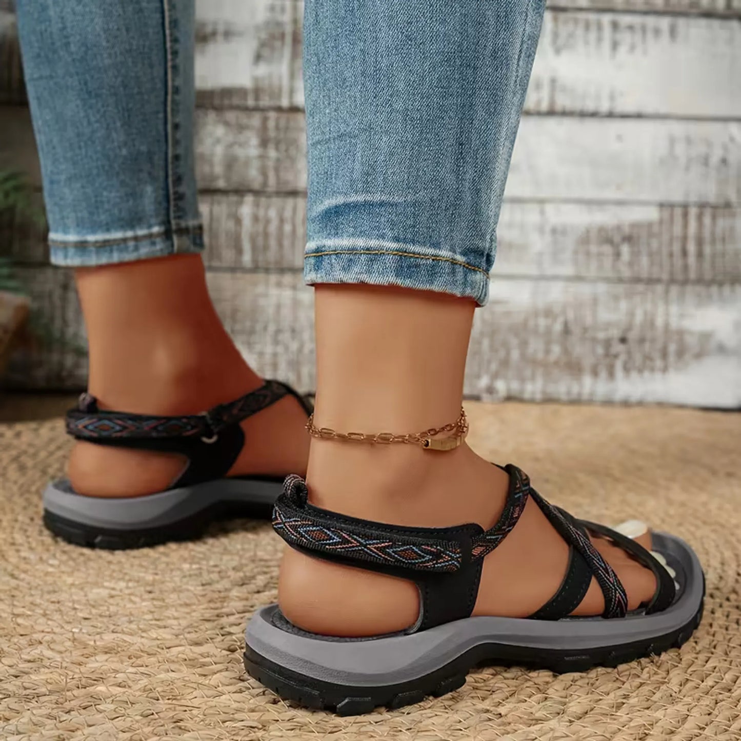 🚨 One-Day Deal – 60% OFF Ends Tonight ⏰ Women's Soft-Sole Orthopedic Sandals | Ultra-Comfortable Open-Toe Design 🌟